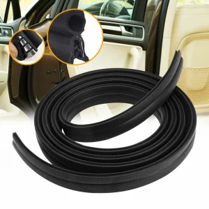 Vertical U Shape Rubber Seal Car Door Edge Guard Molding Trim Protectors Strip