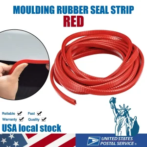 20ft U-Shape Car Door Edge Guard Molding Trim Rubber Edge Strip Seal Protector